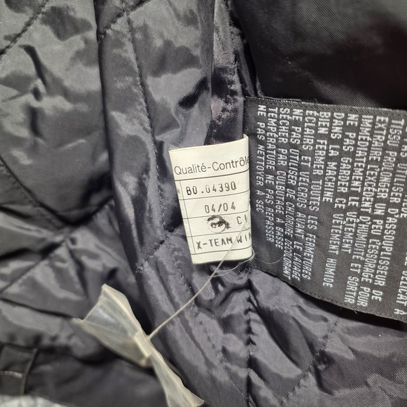 VTG Ski-Doo XPS Performance Bombardier Snowmobile Jacket Men's XLT Black Patches - Picture 7 of 16